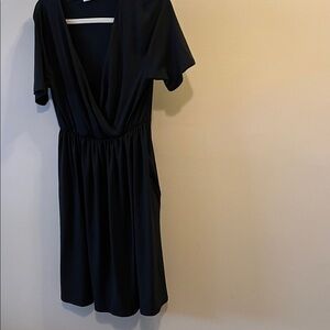 Zenana Outfitters Black Midi Dress